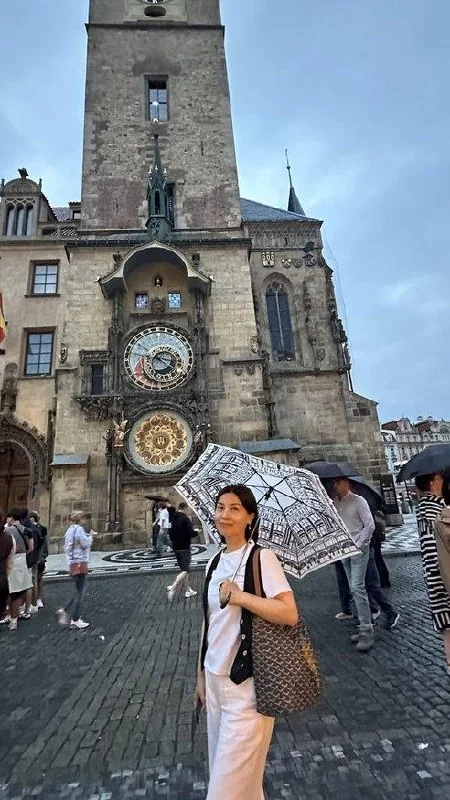 Prague Astronomical Clock on the Old Town Hall